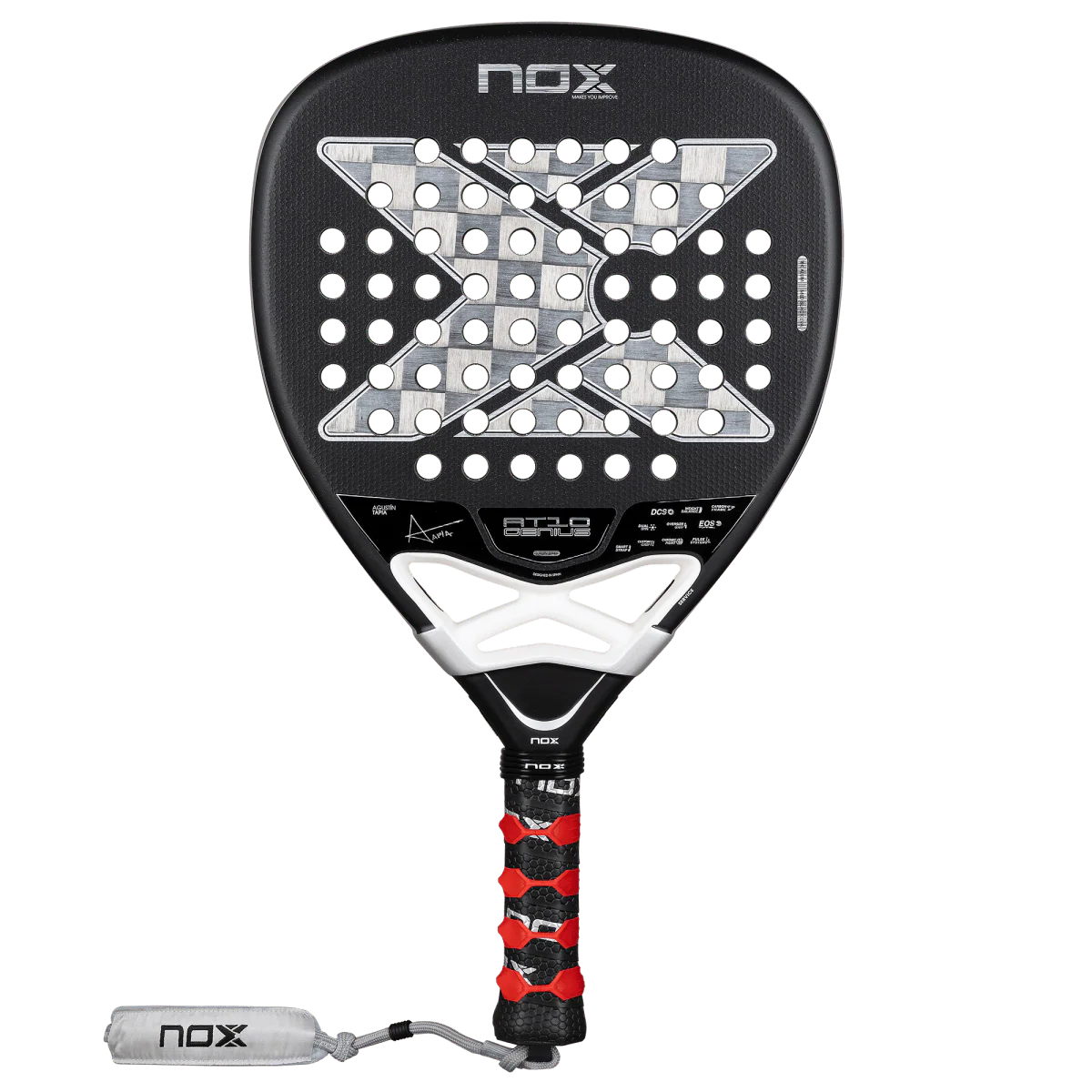 Raquette de padel Nox AT10 Luxury Genius Attack 18K Alum 2026 by Agustín Tapia