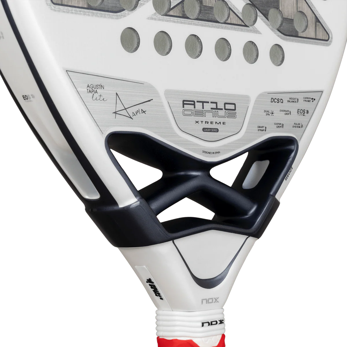 Raquette de padel Nox AT10 Luxury Genius 12K Alum XTREM Lite 2026 by Agustín Tapia