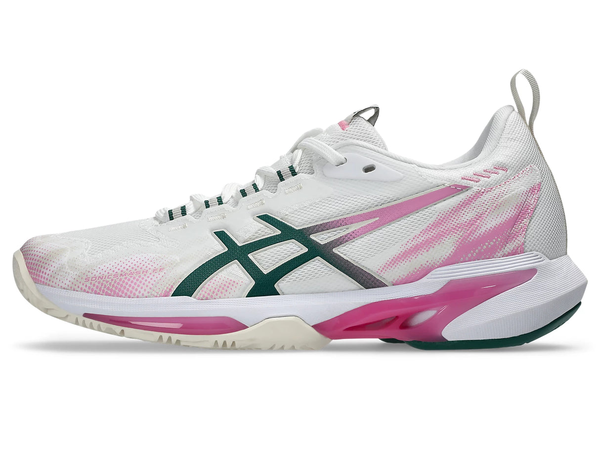Chaussures de padel Asics Sonicsmash White / Jewel Green