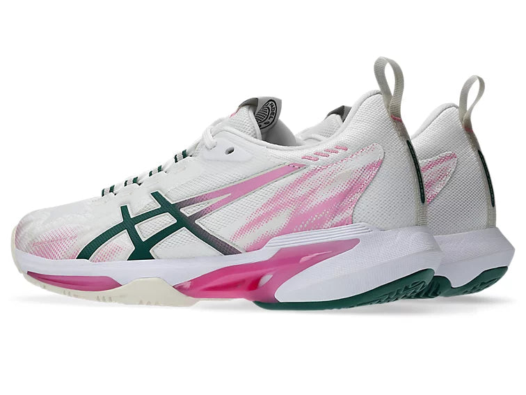 Chaussures de padel Asics Sonicsmash White / Jewel Green