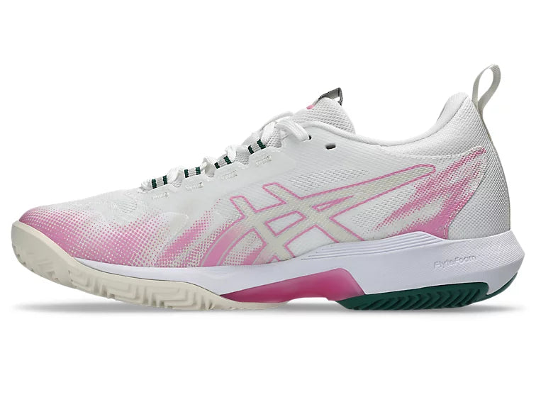 Chaussures de padel Asics Sonicsmash White / Jewel Green
