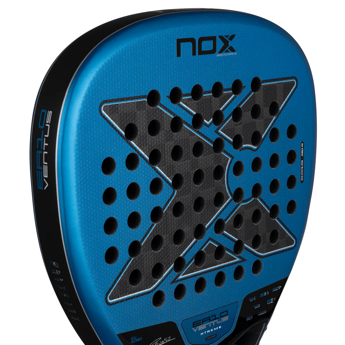 Raquette de padel Nox EA10 Ventus Attack 12K XTREM by Edu Alonso