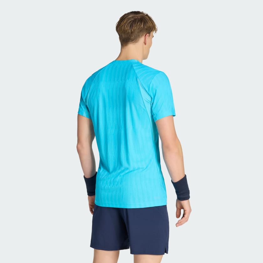 Tee Shirt Adidas Freelift Signal Cyan