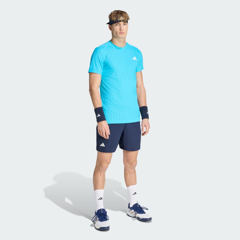 Tee Shirt Adidas Freelift Signal Cyan