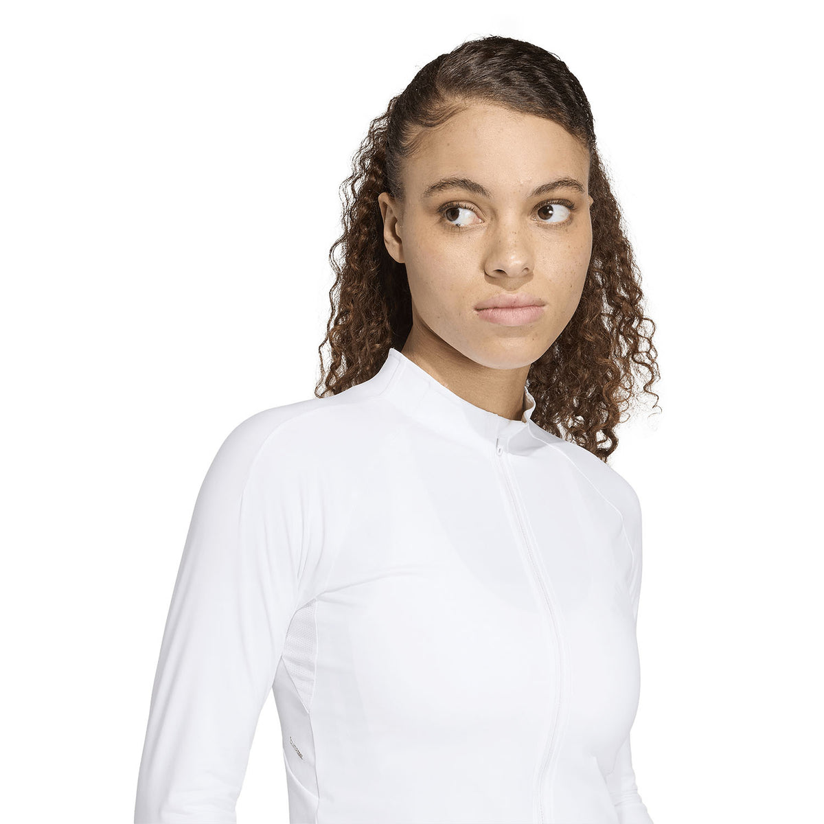 Veste de Padel Adidas Pro Manches Longues White