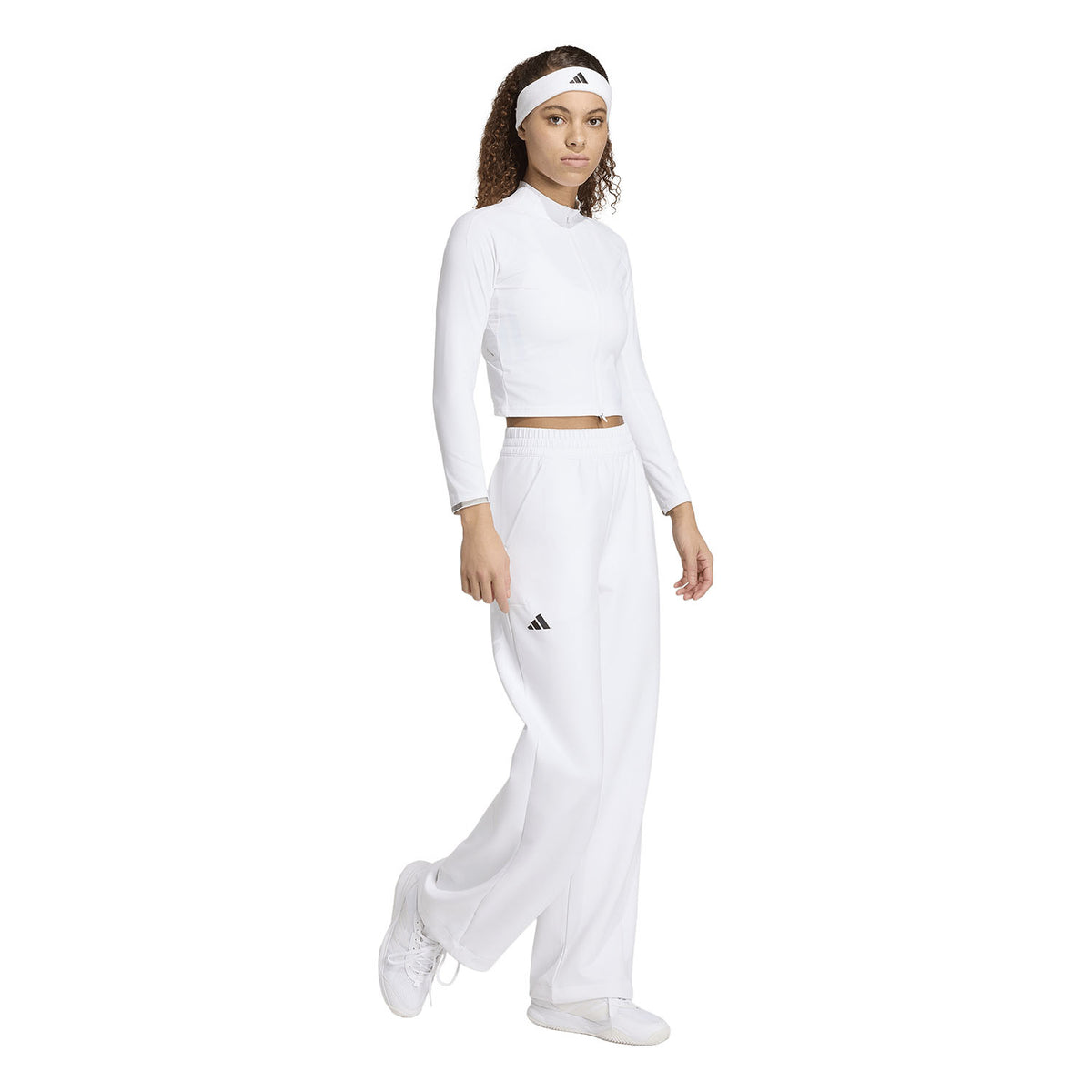 Veste de Padel Adidas Pro Manches Longues White