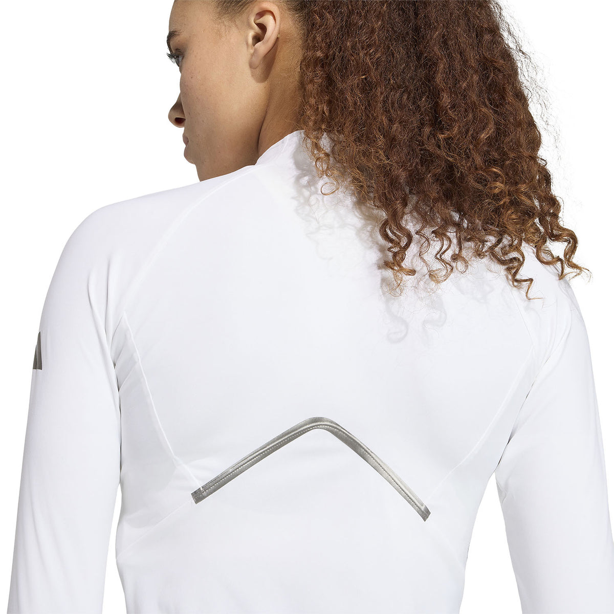Veste de Padel Adidas Pro Manches Longues White