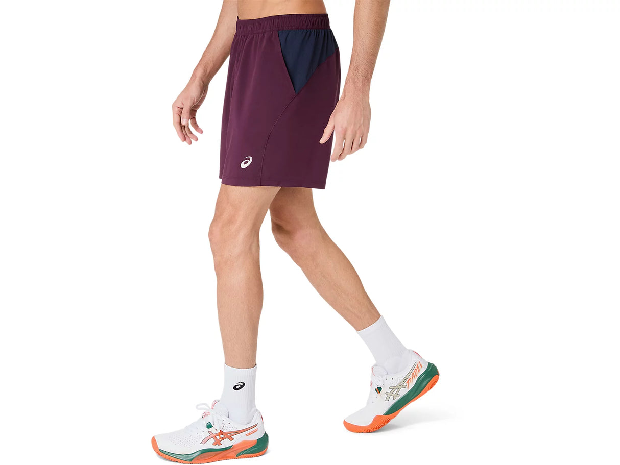 Short de Padel Asics Court Short Padel Dark Aubergine