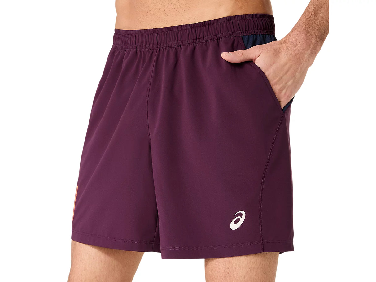 Short de Padel Asics Court Short Padel Dark Aubergine