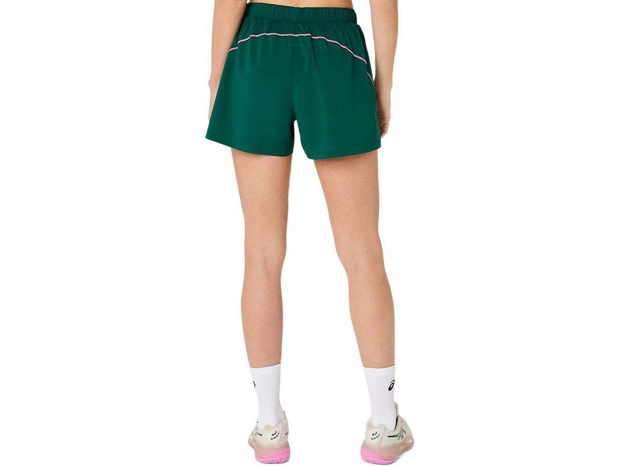 Short de padel Asics Court Short Padel 2in1 Jewel Green