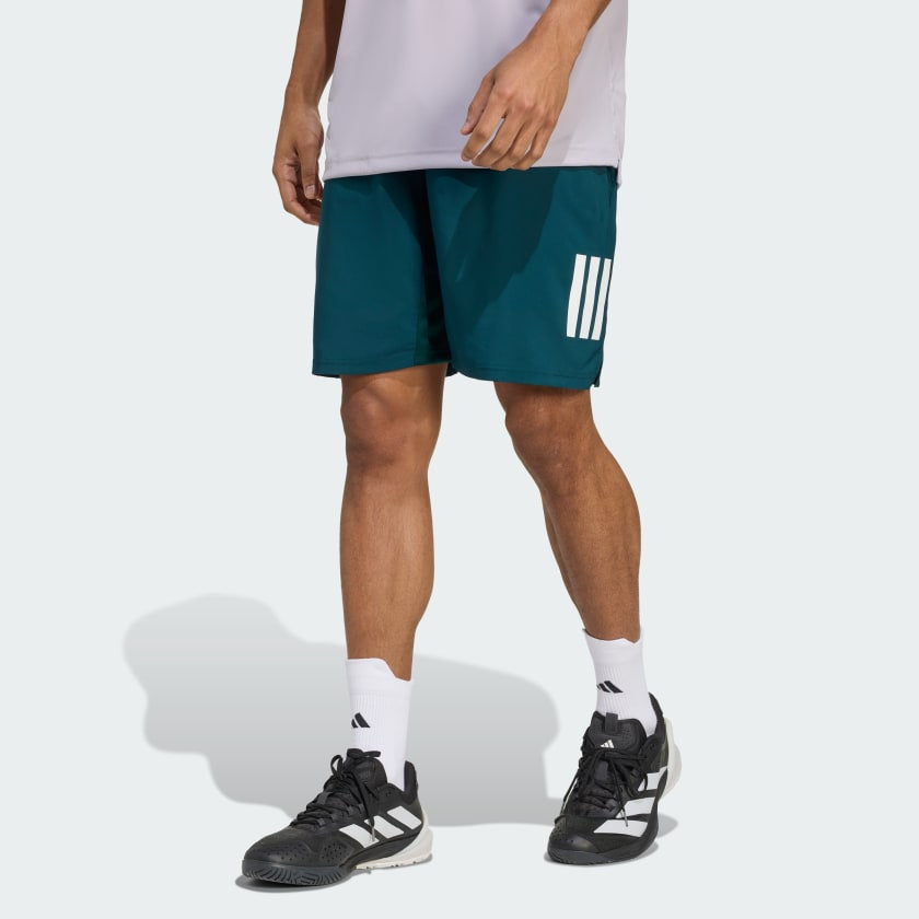 Adidas Club 3 Stripes Shorts Aurora Ivy