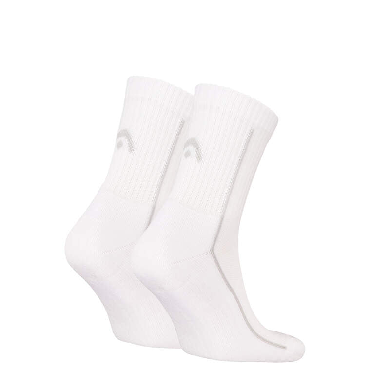 Chaussettes Head Performance Short Crew Blanches - Lot de 2 Paires