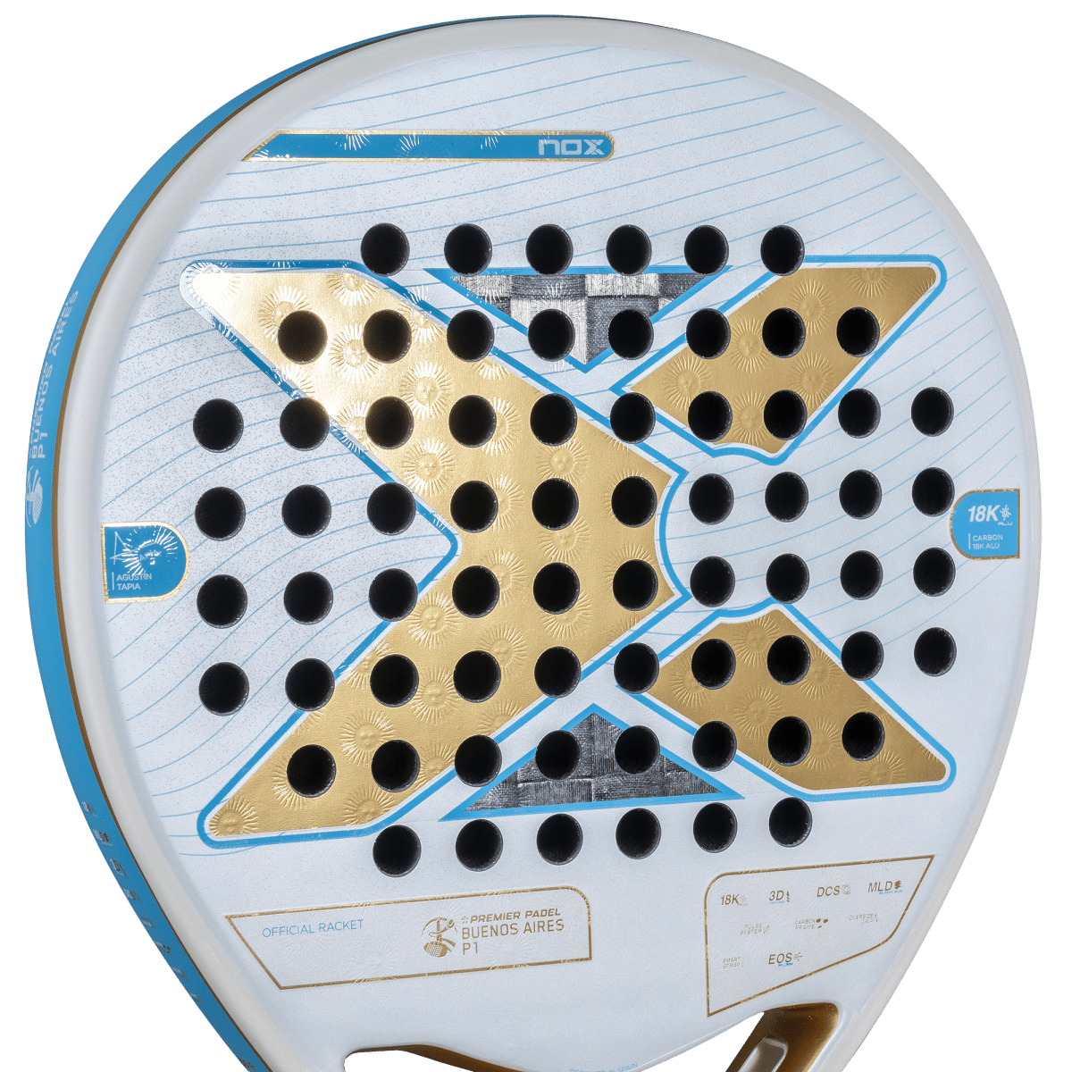 Raquette de padel Nox AT10 Genius 18k Alum Buenos Aires