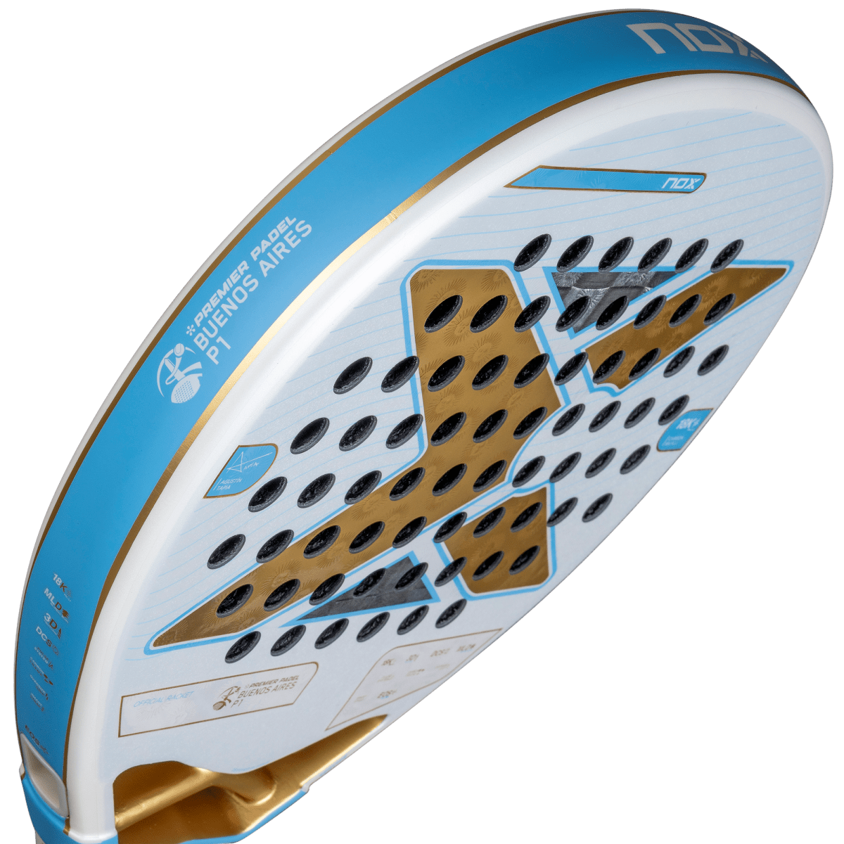 Raquette de padel Nox AT10 Genius 18k Alum Buenos Aires