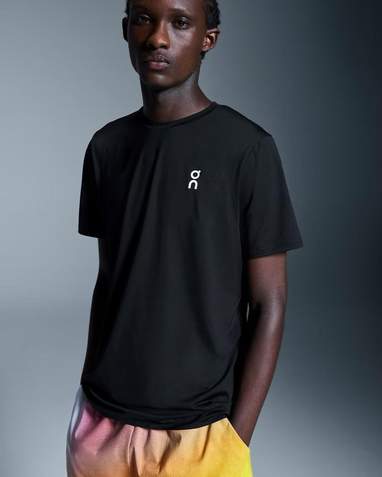 Tee Shirt On Court T Men All Black