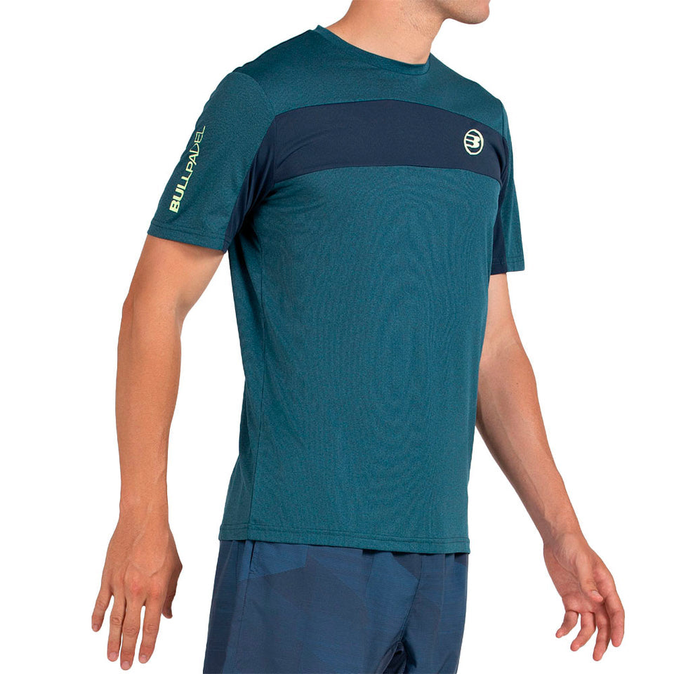 Tee Shirt Bullpadel Libio Verde Oscuro Vigore
