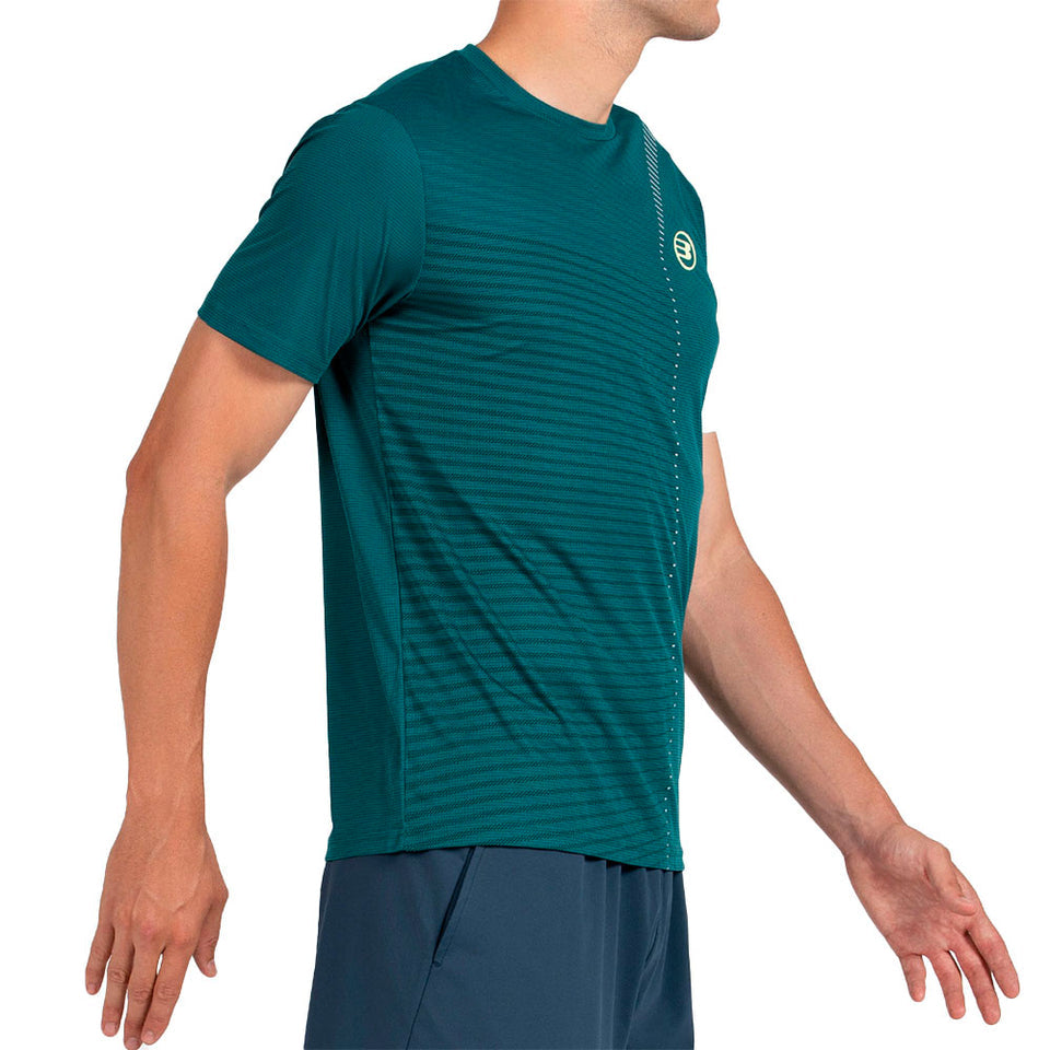 Tee Shirt Bullpadel LLICO Verde Oscuro
