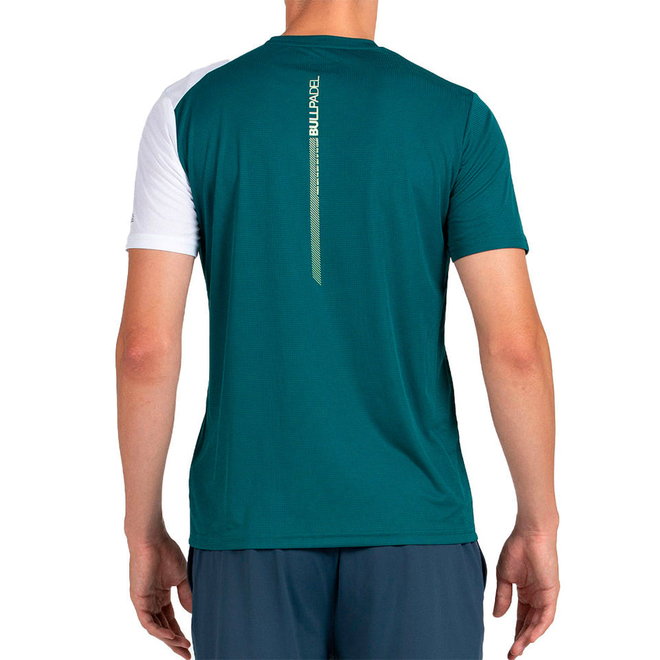 Tee Shirt Bullpadel LLICO Verde Oscuro