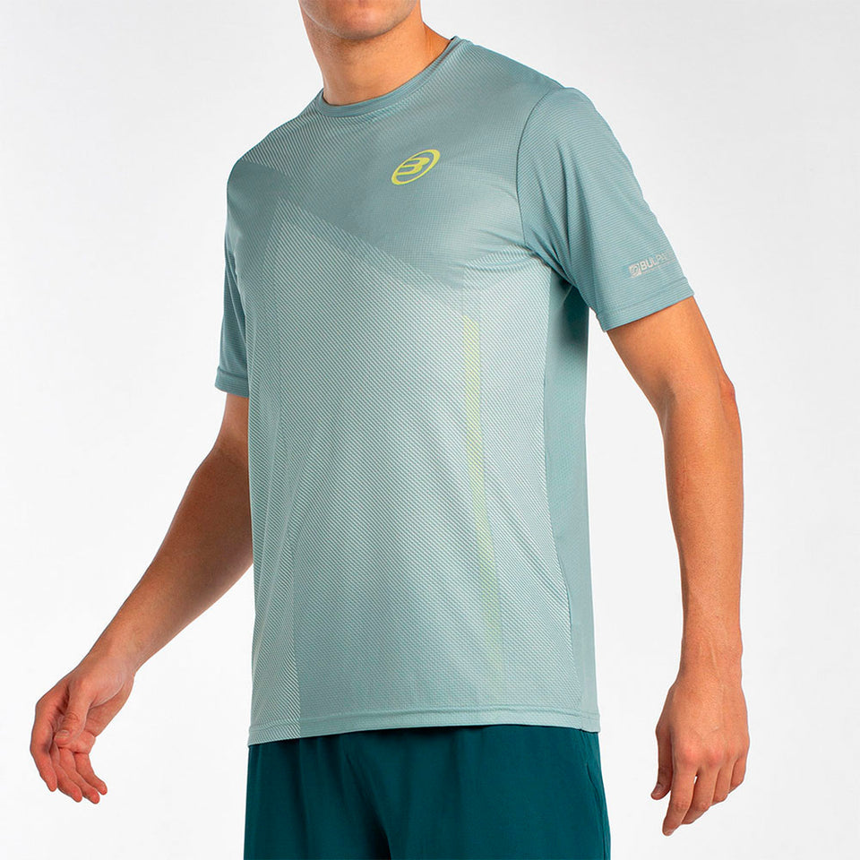 Tee Shirt Bullpadel Lagar Verde Azulado