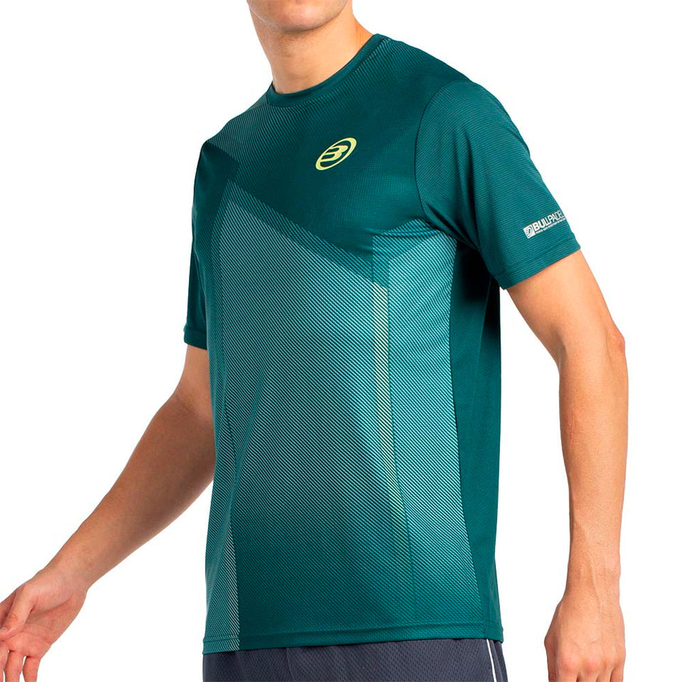 Tee Shirt Bullpadel Lagar Verde Oscuro