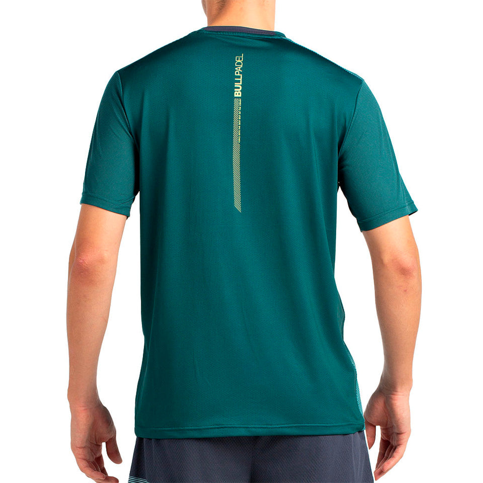 Tee Shirt Bullpadel Lagar Verde Oscuro