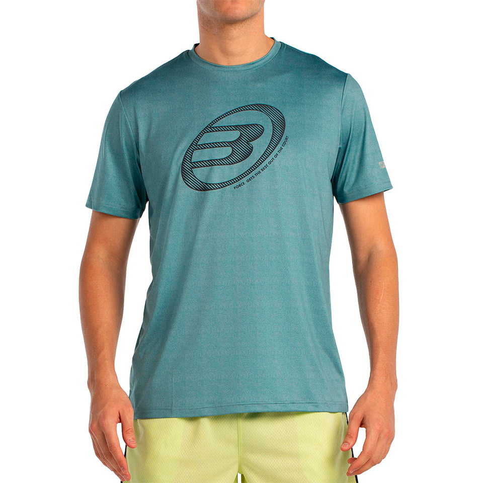 Tee Shirt Bullpadel Lande Verde Azulado Vigore