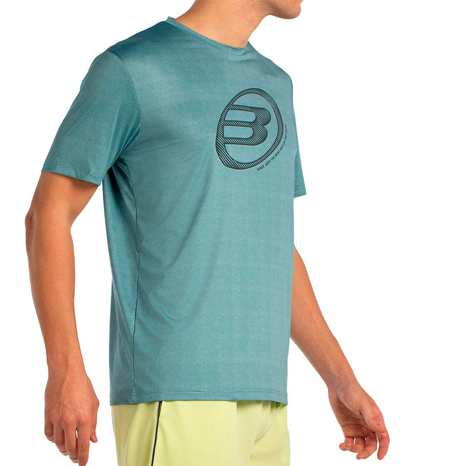 Tee Shirt Bullpadel Lande Verde Azulado Vigore