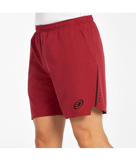 Short de padel Bullpadel Mazari Granate