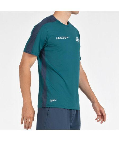 Tee Shirt Bullpadel Paquito 25I Verde Oscuro