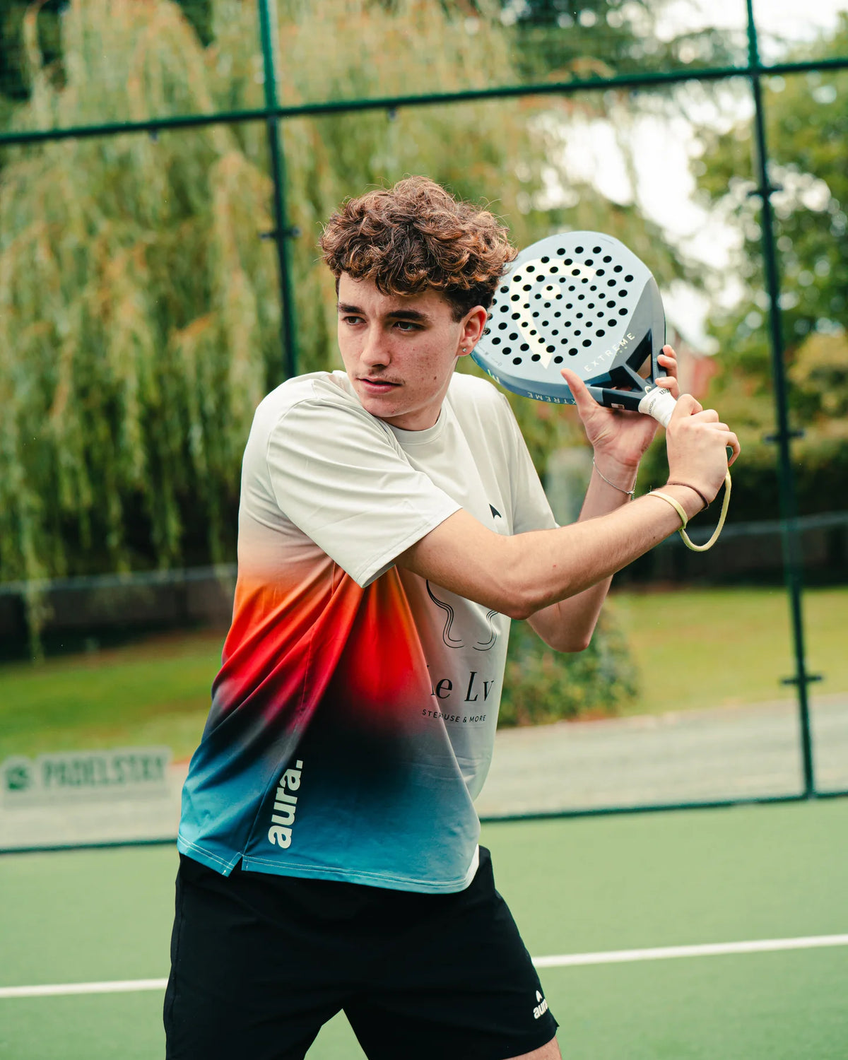 Tee Shirt de Padel Aura Performance - Gradient