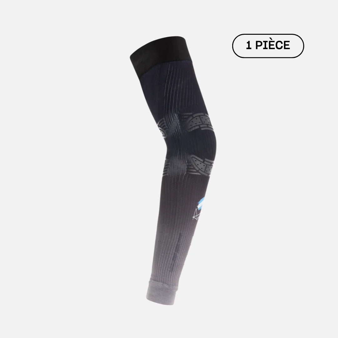 Détail du manchon biomécanique Floky No Strain x Tapia