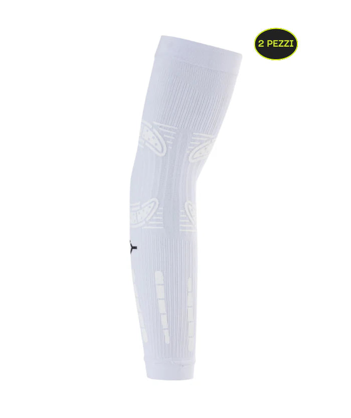 Manchon Floky No Strain Blanc vue latérale