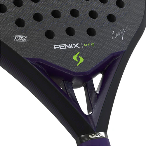 Raquette de padel Siux Fenix Pro VI Black Edition By Leo Augsburger 2026