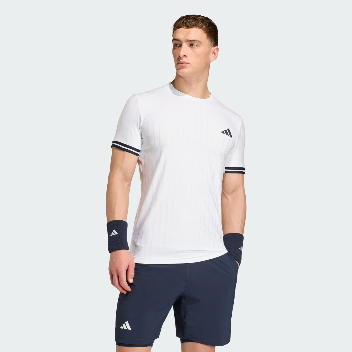 Adidas Freelift Pro T-Shirt White/Blue