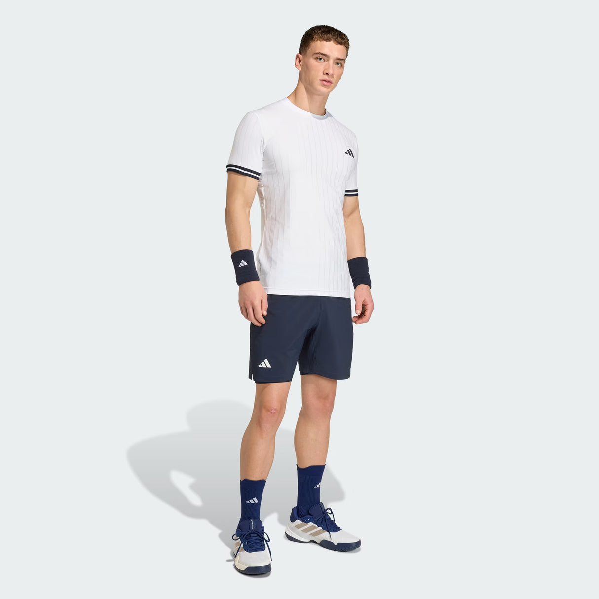 Adidas Freelift Pro T-Shirt White/Blue