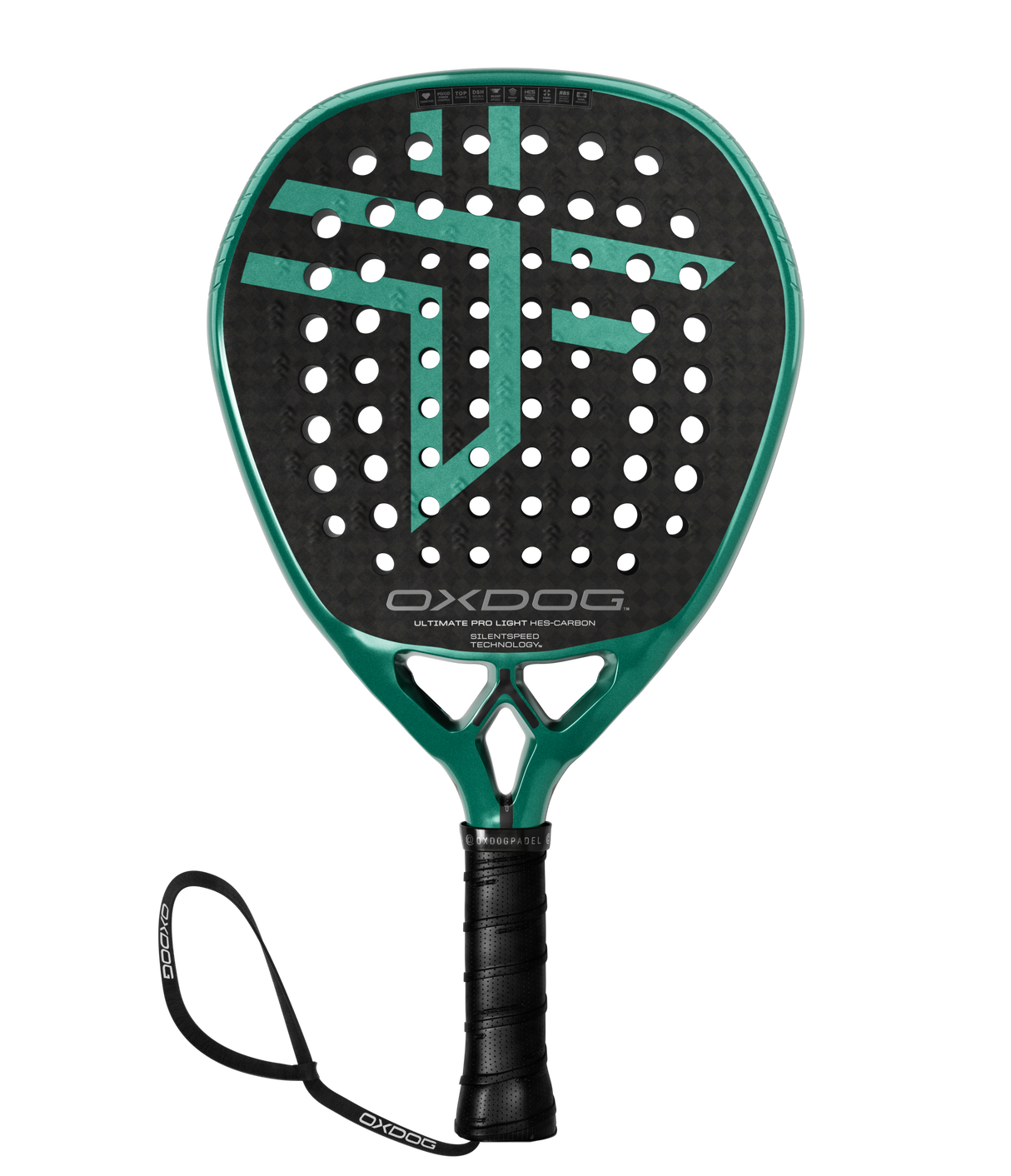 Vue avant Raquette Oxdog Ultimate Pro Light 2025