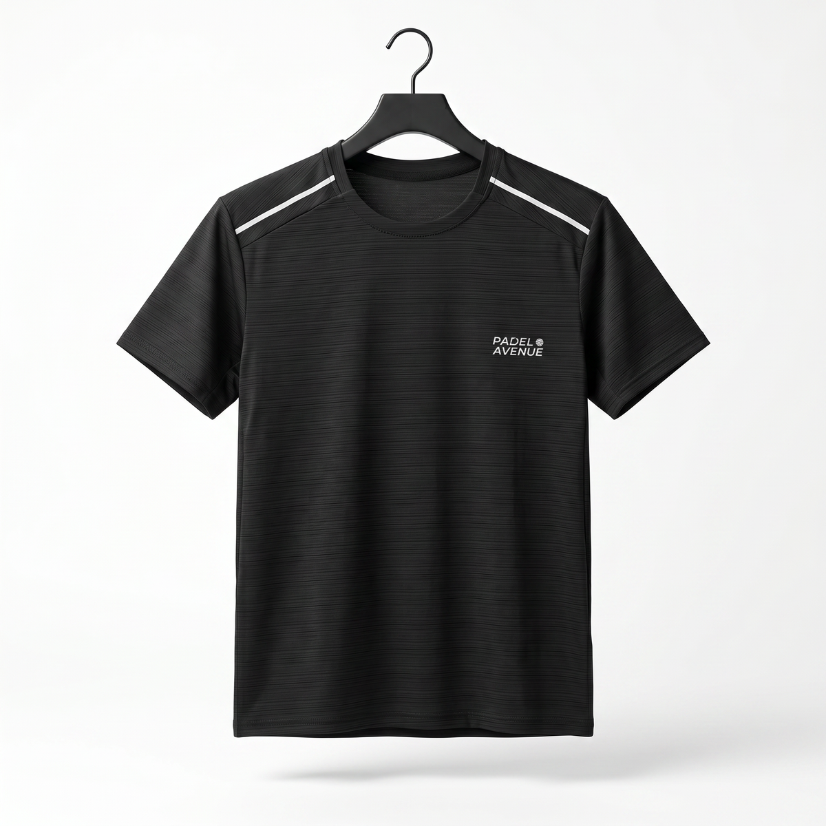 Tee Shirt de padel Padel Avenue Pro Deep Black