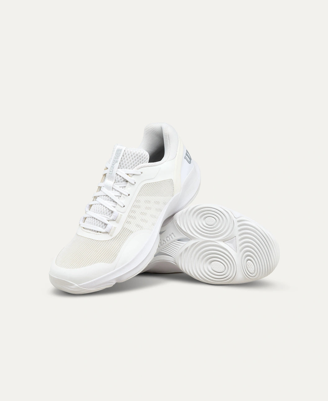 Chaussures de padel Wilson Hurakn Pro V2 Woman White Silver