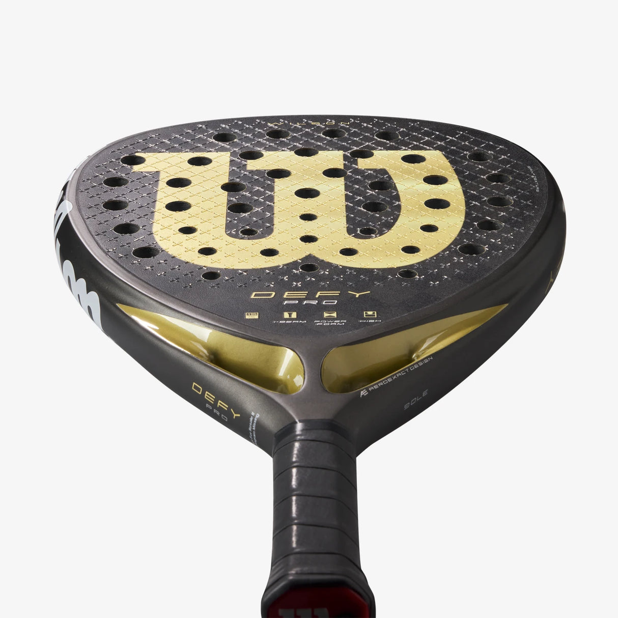 Raquette de padel Wilson Defy Pro V1 avec équilibre parfait et puissance