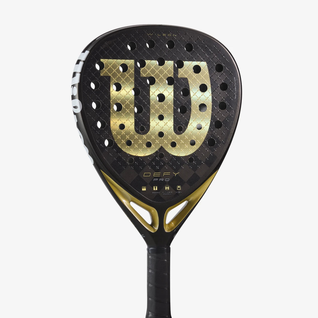 Technologie avancée intégrée à la raquette de padel Wilson Defy Pro V1