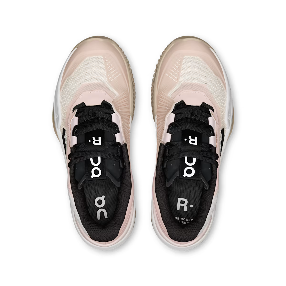 Chaussures de padel On THE ROGER Pro Fire Clay Women Doe / White