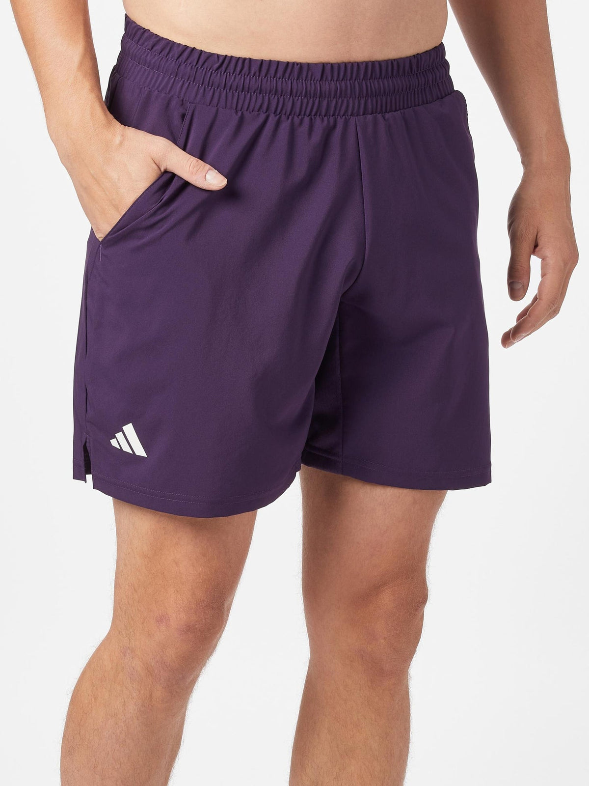 Adidas Club 3 Stripes Shorts Aurora Plum