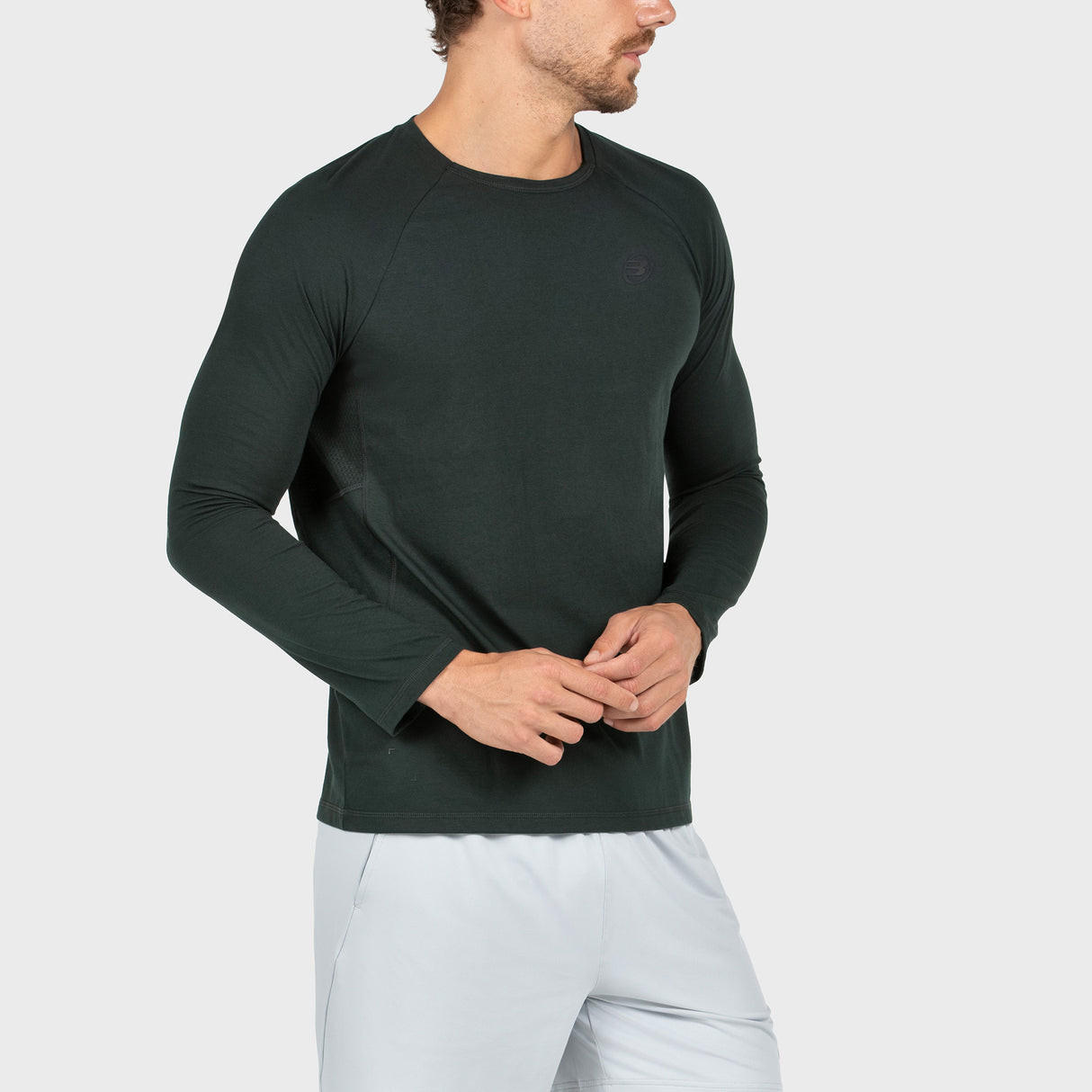 Tee Shirt de padel à manches longues Bullpadel Amer Verde Oscuro