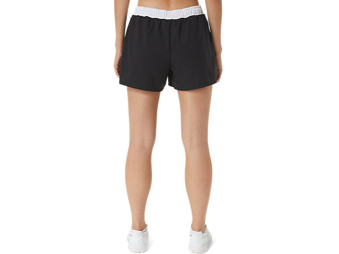 Asics Court Short Performance Black vue arrière