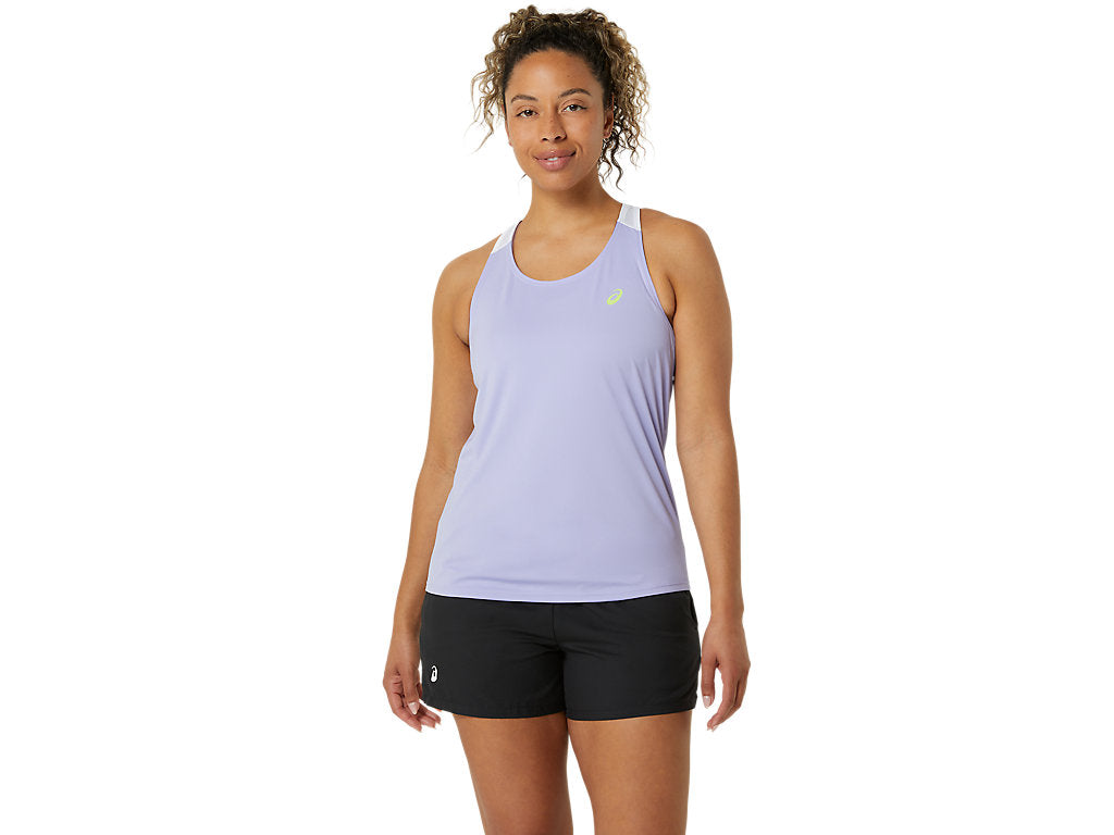 Débardeur Asics Court Tank Vapor White vue de face
