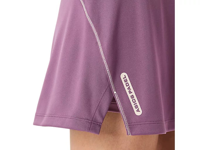 Jupe Asics Padel Court Skirt Dark Ube design moderne