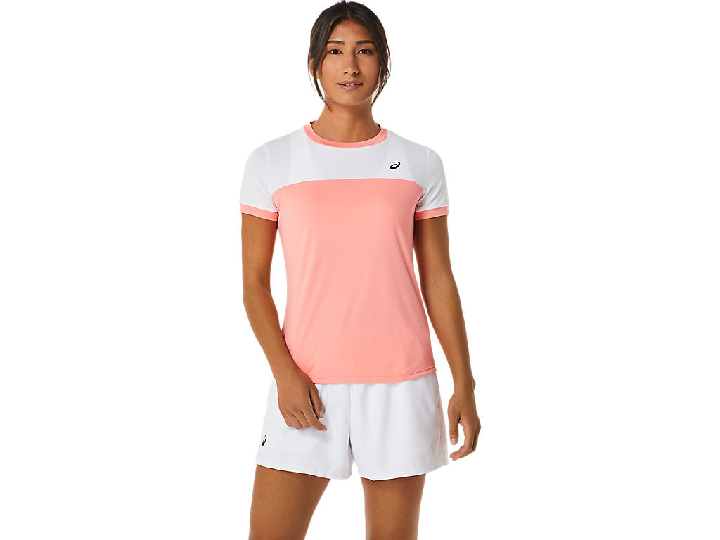 Asics Women Court SS Top Tee Shirt