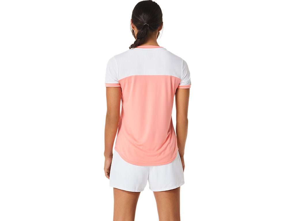 Asics Women Court SS Top Tee Shirt