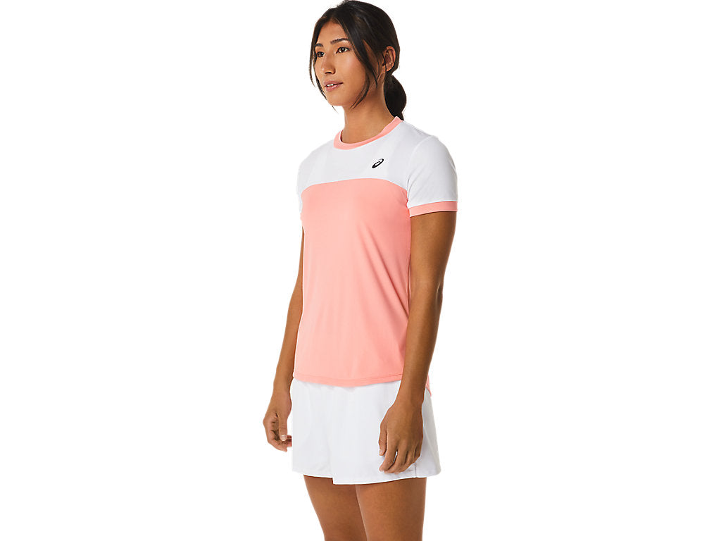 Asics Women Court SS Top Tee Shirt