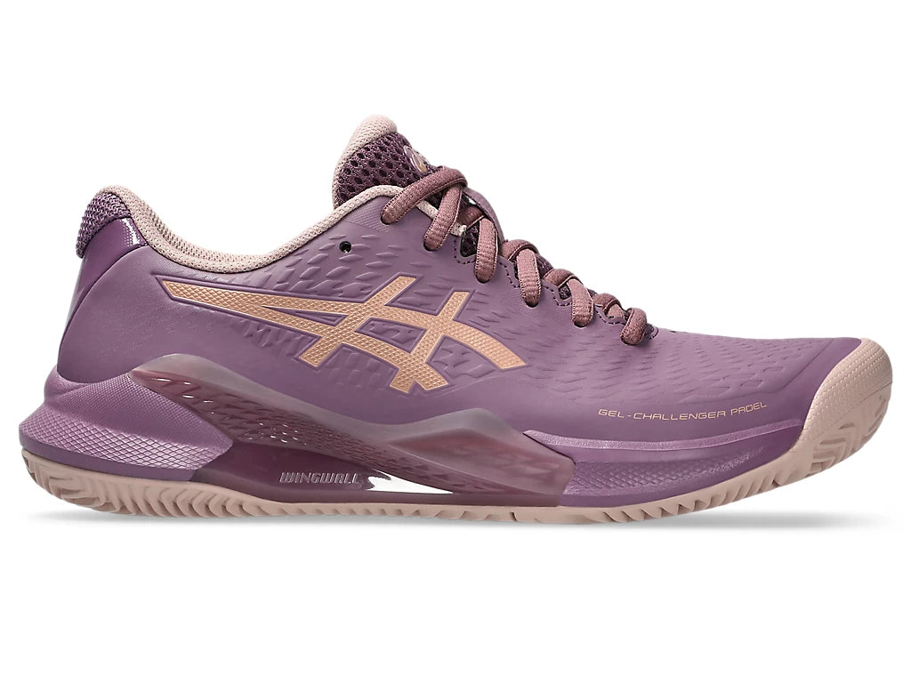 Chaussures Asics Gel Challenger 14 Padel Rose Gold vue de face